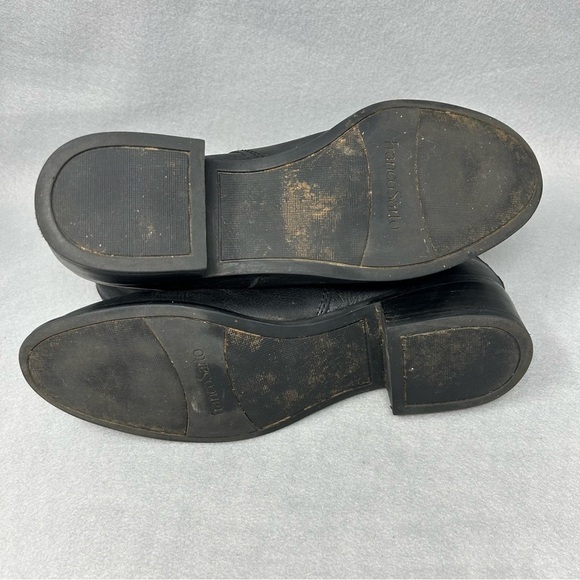 Franco Sarto Women's Size 9 Brady Leather Ankle Bootie Boot Side Zip Black. - Picture 13 of 13